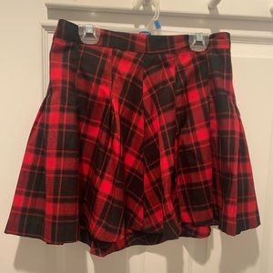 Plaid Skirt